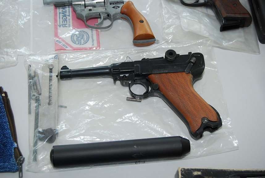 Waffen in M&uuml;hlhausen gefunden