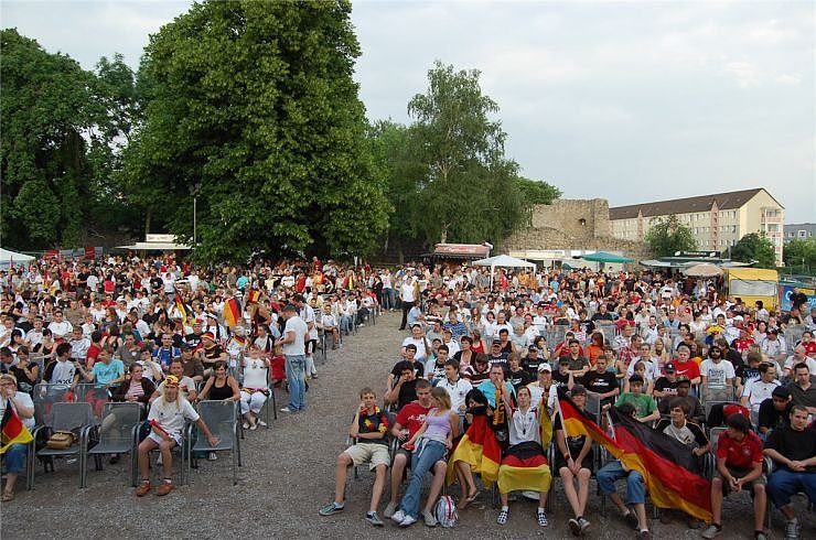 Petersberg im Fussballfieber