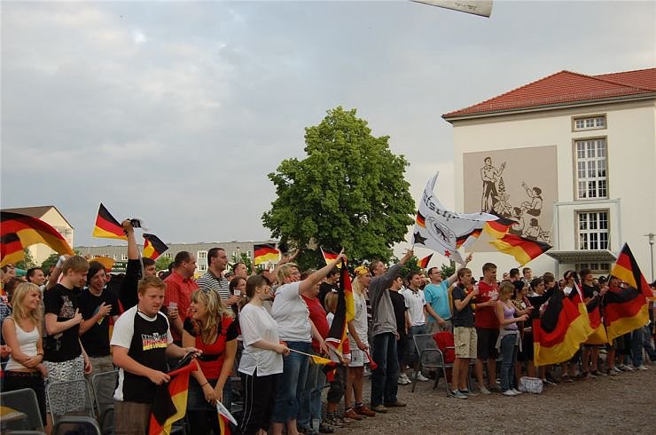 Petersberg im Fussballfieber