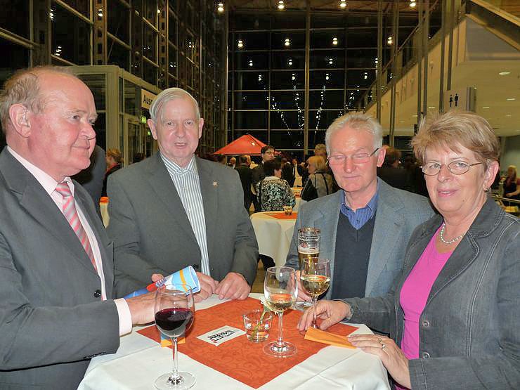 Beim Jahrsempfang in Erfurt