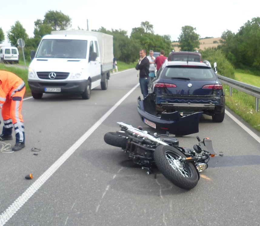 T&ouml;dlicher Unfall auf der B 247