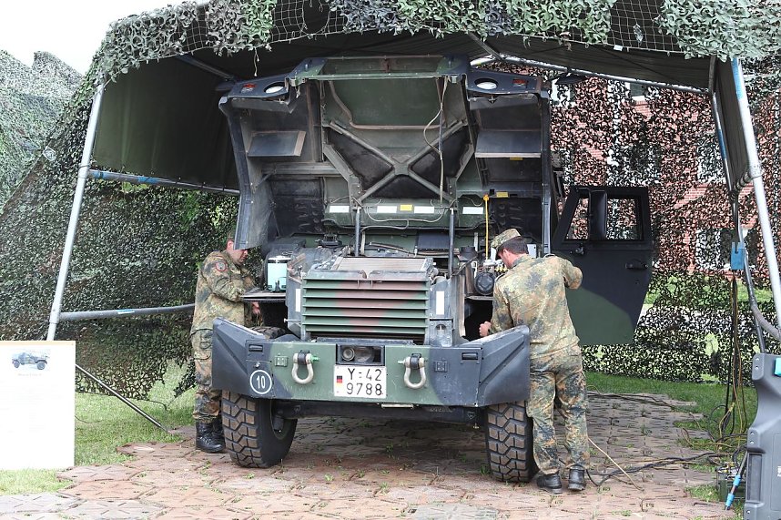 Sommerfest in der Kyffh&auml;user Kaserne