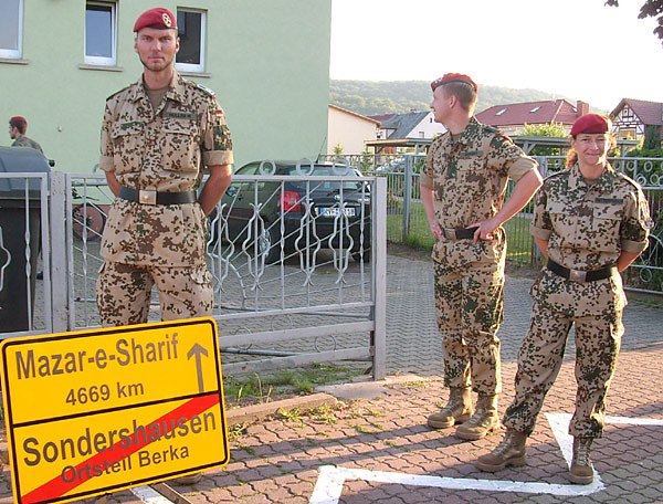 Verabschiedung Afghanistankontingent