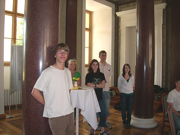 Vernissage der Ausstellung Klasse 11 Scholl-Gymnasium