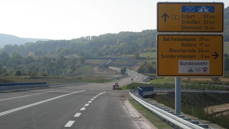 Fotos einer Umgehung