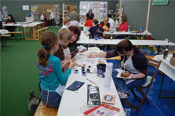 8.Kreativemesse in Nordhausen Petersberg Sporthalle