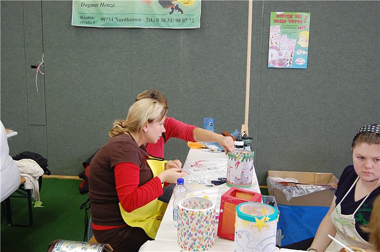 8.Kreativemesse in Nordhausen Petersberg Sporthalle