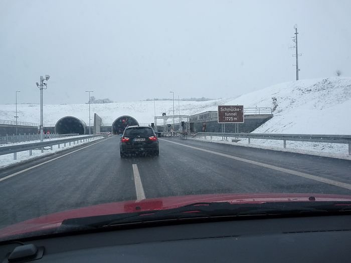 Er&ouml;ffnung Schm&uuml;cketunnel