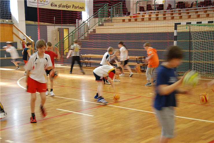 Handball-Oster-Camp. NNZ-City Scout on Tour