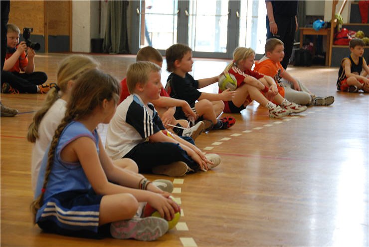 Handball-Oster-Camp. NNZ-City Scout on Tour