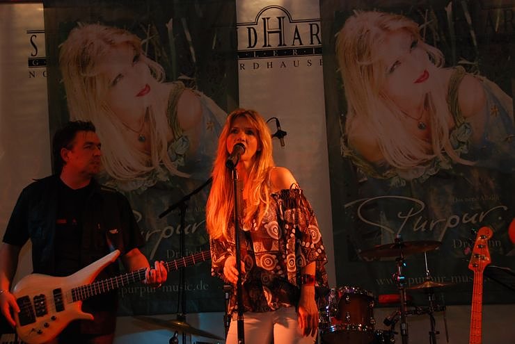 1. Moonlightshopping im Jahr 2009 S&uuml;dharz Galerie Nordhausen.