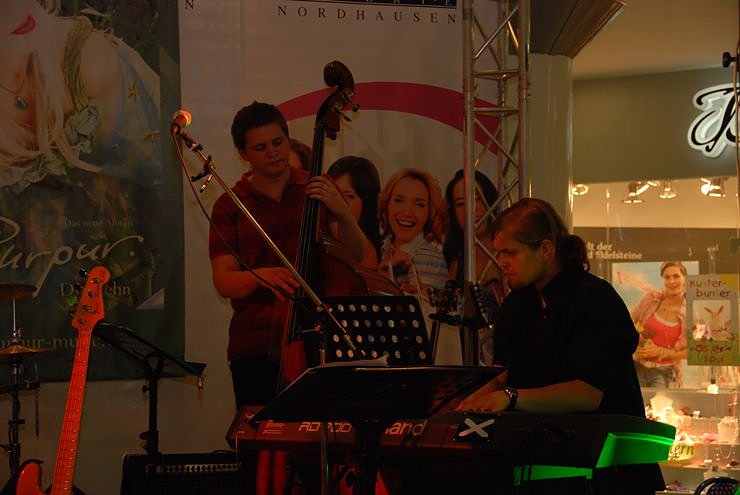 1. Moonlightshopping im Jahr 2009 S&uuml;dharz Galerie Nordhausen.