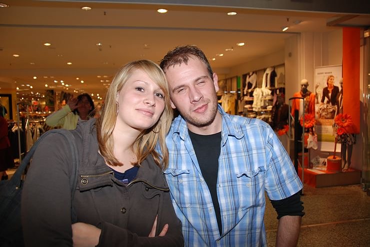 1. Moonlightshopping im Jahr 2009 S&uuml;dharz Galerie Nordhausen.