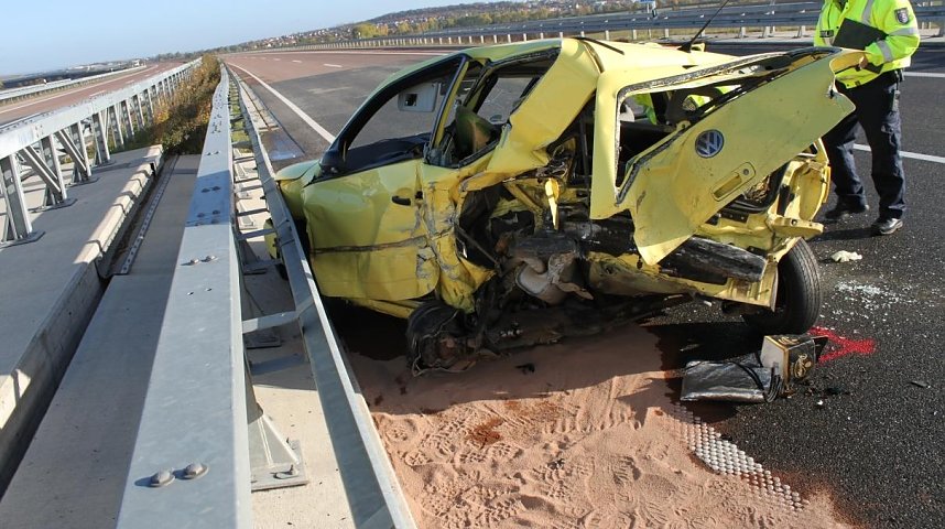 Drei Unf&auml;lle auf der A71