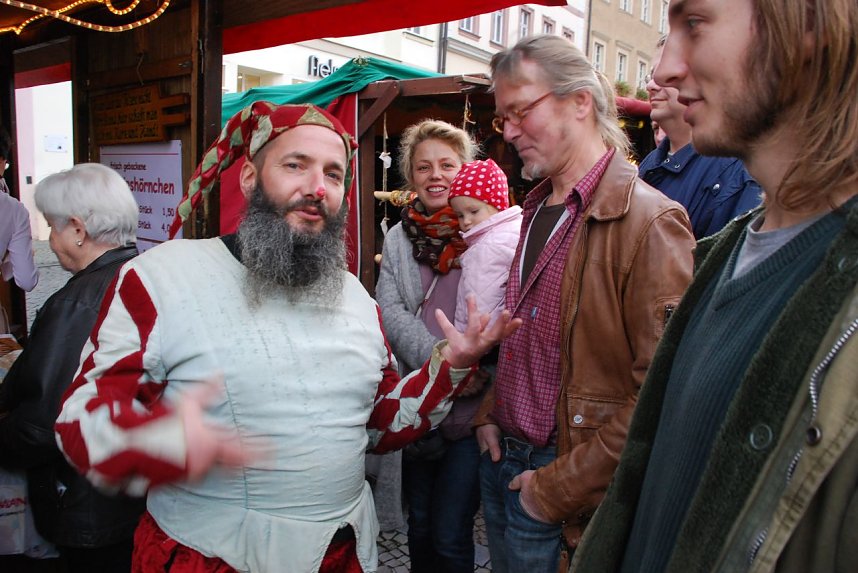 Mimen unter sich. Jost Naumann im Gespr&auml;ch mit Schauspielerin Annette Baldin und B&uuml;hnenmeister J&ouml;rg Erdmenger vom Theater Eisleben.