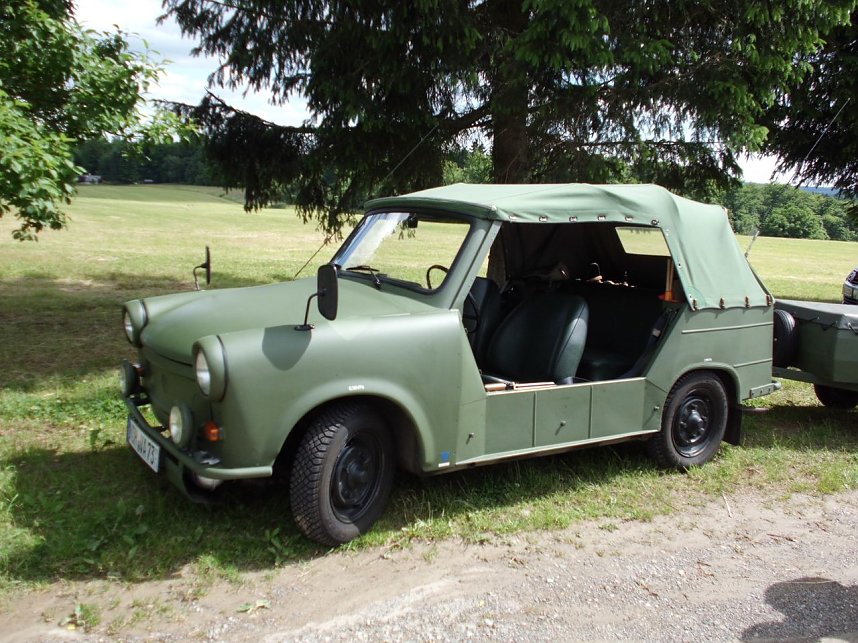 Eigent&uuml;mer dieser Fahrzeuge (Trabant P 601-A und P 601 -F) ist Hartmut Beyer aus Hainrode.