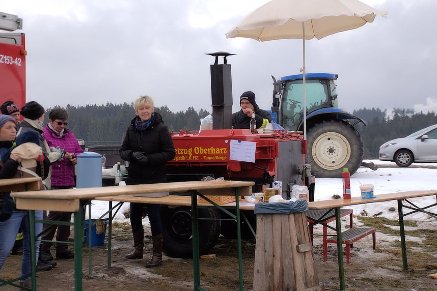 Skifasching in Tanne