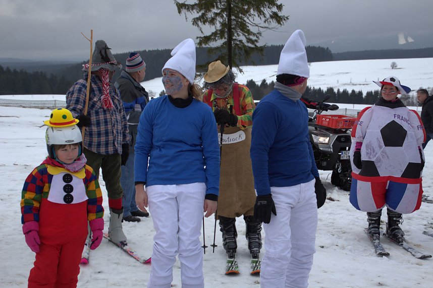 Skifasching in Tanne