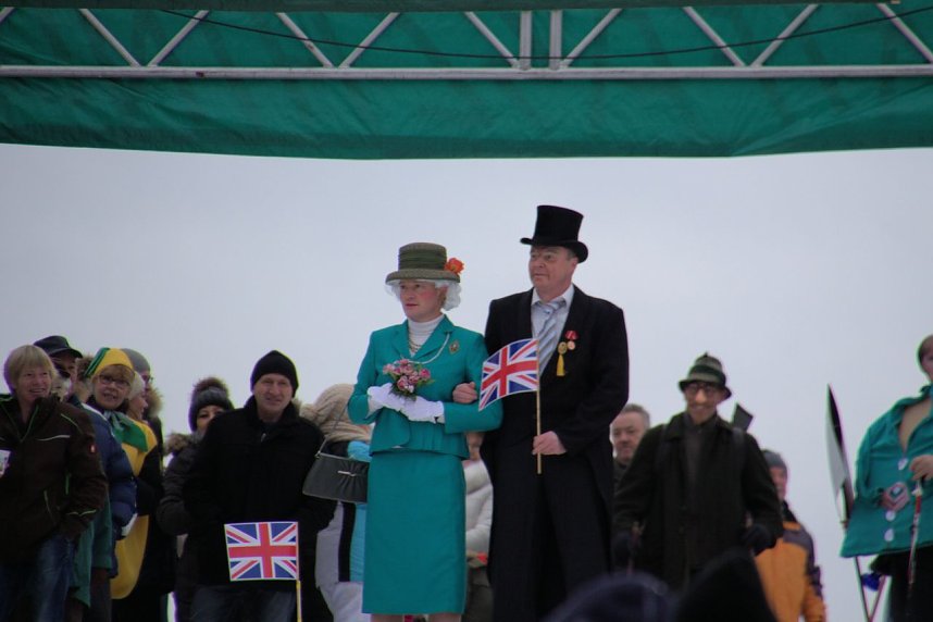 Skifasching in Tanne