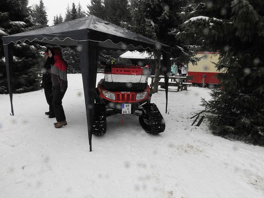 Schlittenhunderennen 2016 in Benneckenstein