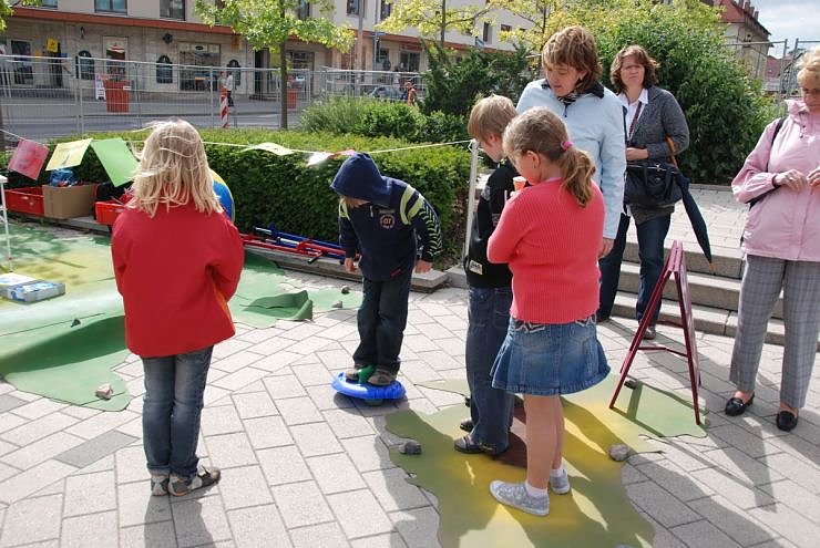 Knax Spielfest bei der Sparkasse
