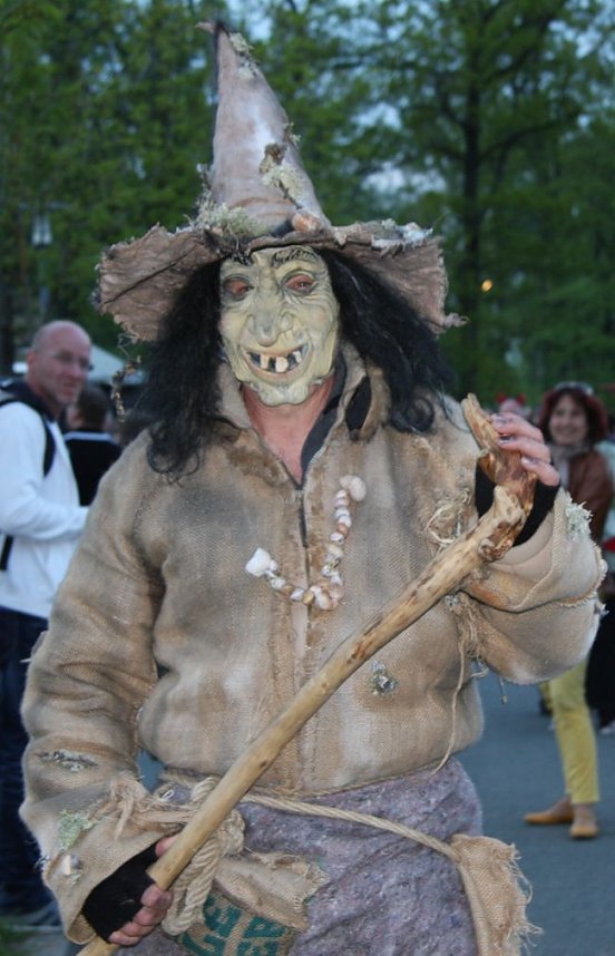 Das war die Walpurgisnacht im vergangenen Jahr