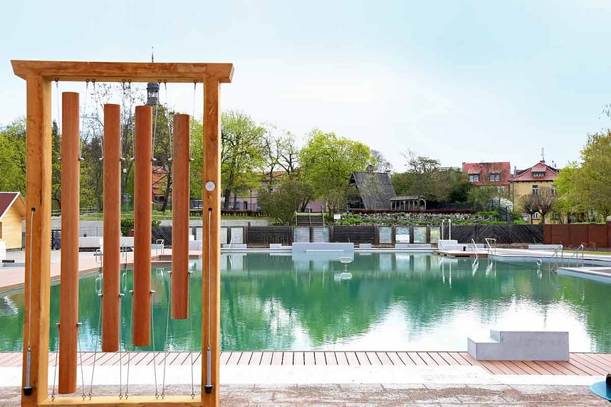 Solewasser-Vitalpark vor der Einweihung