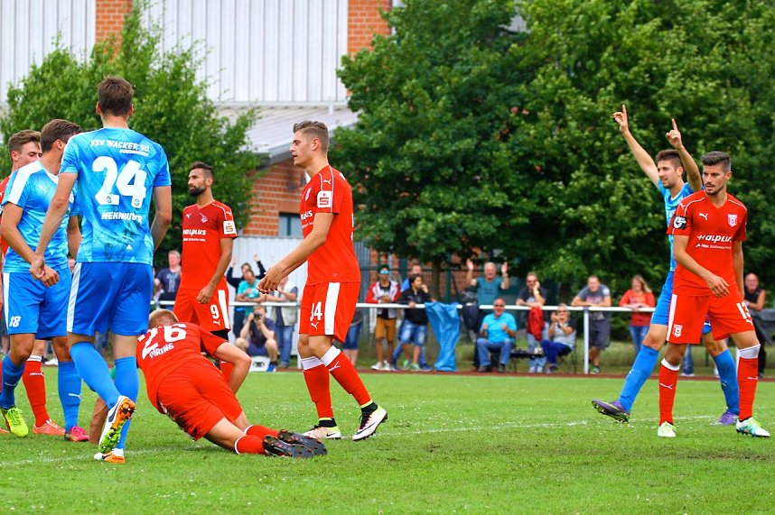 Wacker Nordhausen gegen HFC 1:0