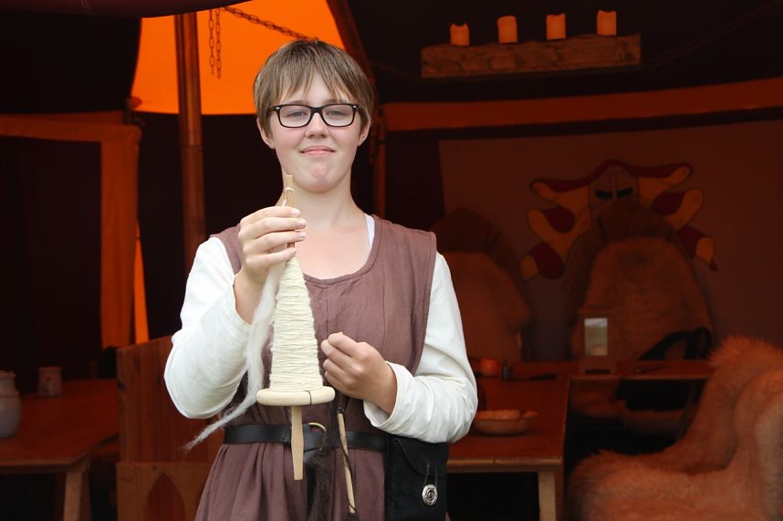 Geschichte erleben auf der Pfalz Tilleda