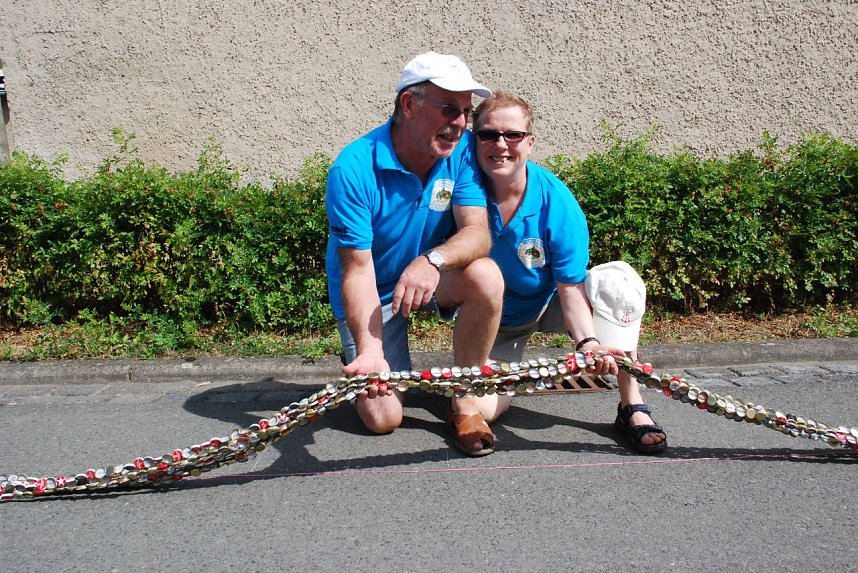 Bewiesen viel Humor, eine Menge Geduld und unerm&uuml;dlichen Flei&szlig;: Marianne und Klaus Elzner.