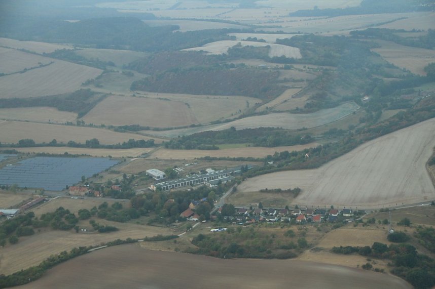 S&uuml;dharz und Kyffh&auml;user von ganz oben