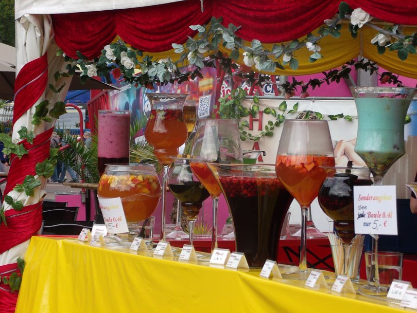 Verlockende Riesenbowle