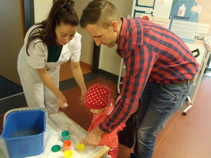 selbst die J&uuml;ngsten wurden einbezogen