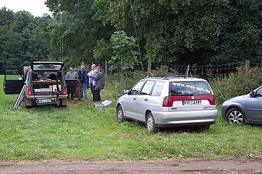 Gefunkt auf dem Rathsfeld