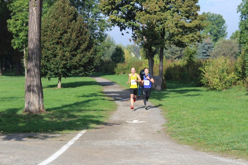 Die langen Strecken beim Stadtparklauf