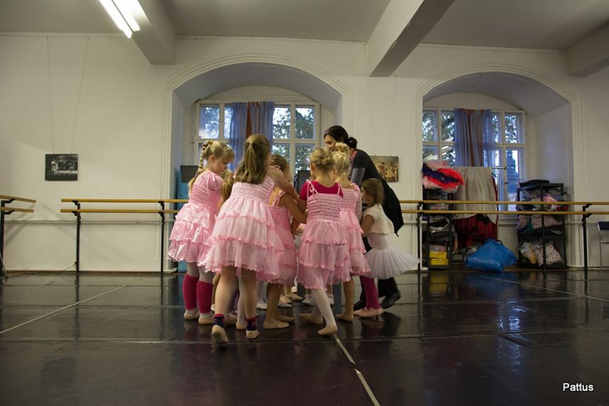 Beim Proben zugeschaut