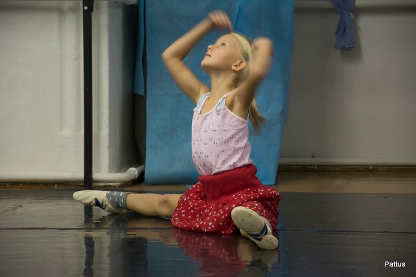 Beim Proben zugeschaut