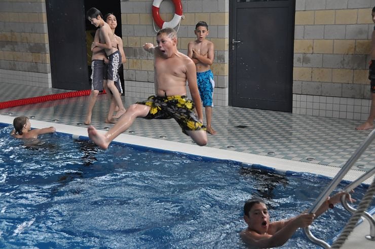 Schulanfangsparty im Badehaus