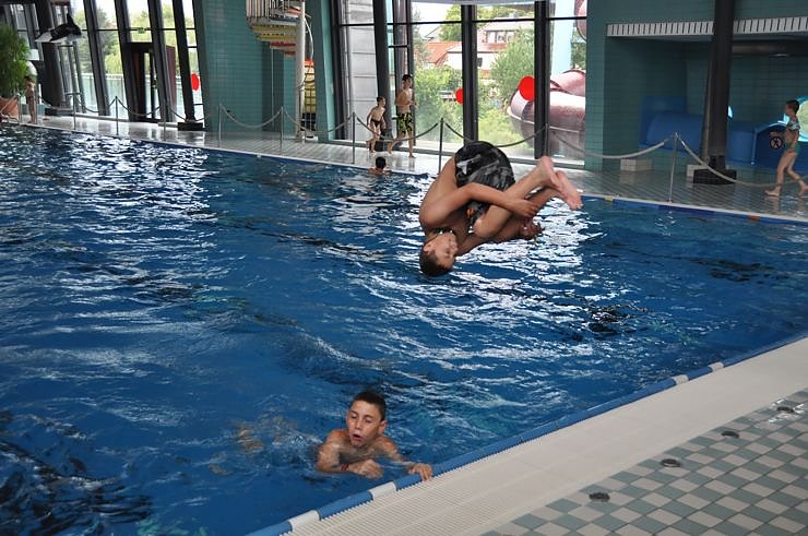 Schulanfangsparty im Badehaus