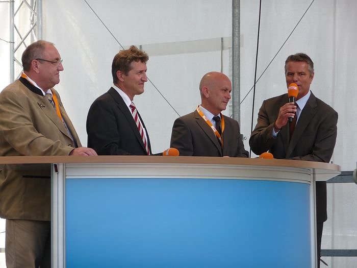 Besuch von Angela Merkel in Nordhausen