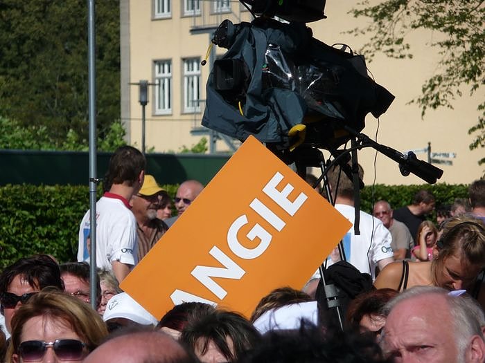 Besuch von Angela Merkel in Nordhausen