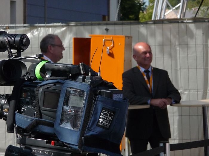 Besuch von Angela Merkel in Nordhausen