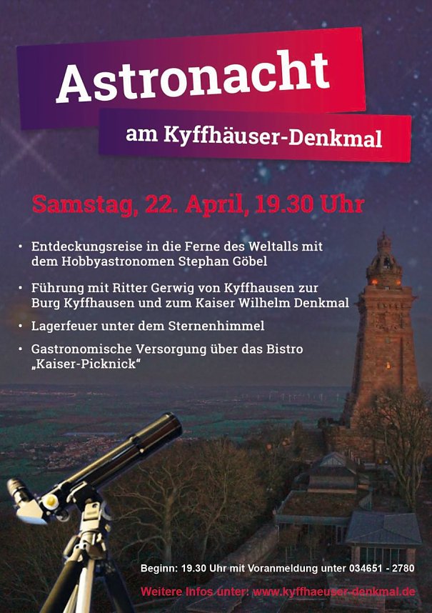 Astronacht am Kyffh&auml;user