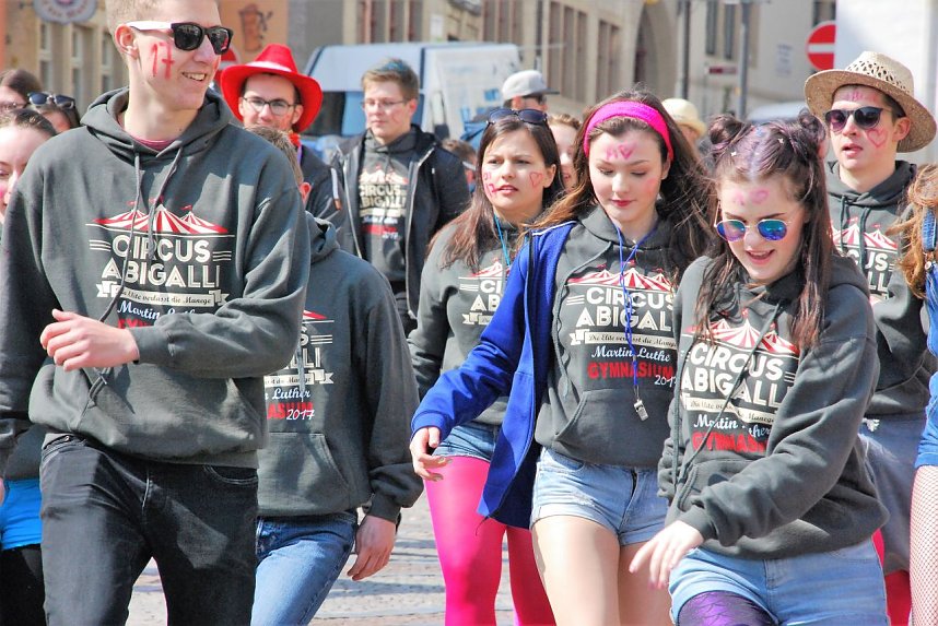 Letzter Schultag in Eisleben