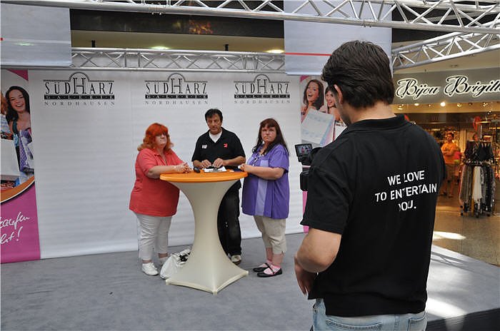 Pro7 in der S&uuml;dharzgalerie