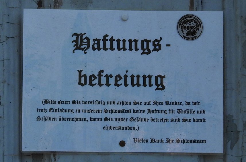 Ein M&auml;rchenschloss erwacht - ein Lost Place verschwindet