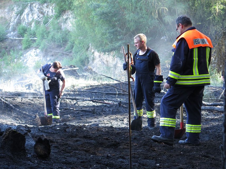 Brand im Alten Stolberg