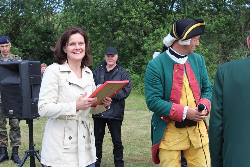 Gro&szlig;e Parade auf dem Dickkopf