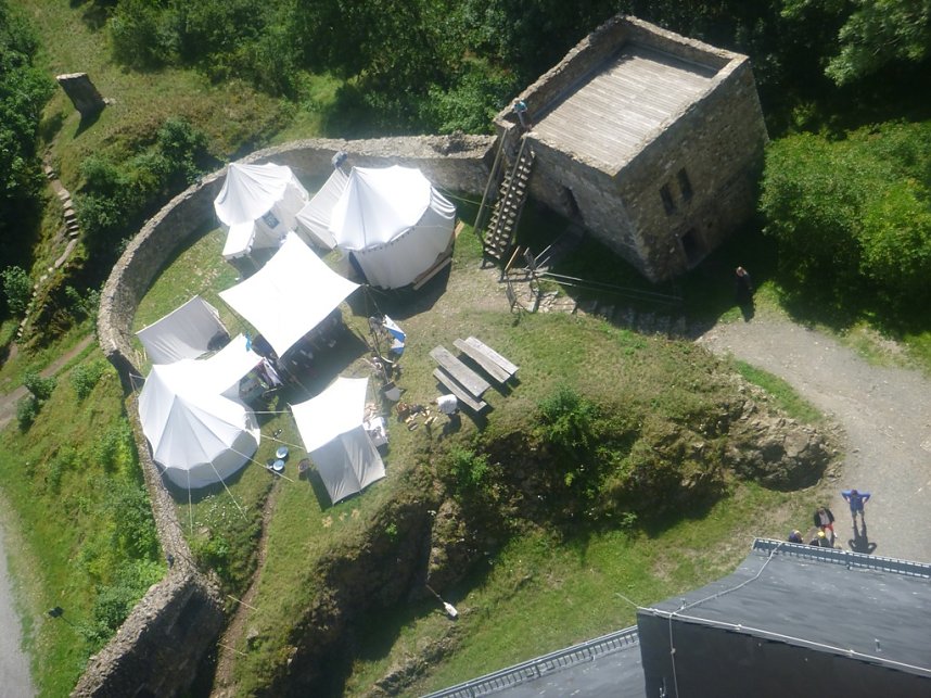 Gelebtes Mittelalter auf Burg Falkenstein