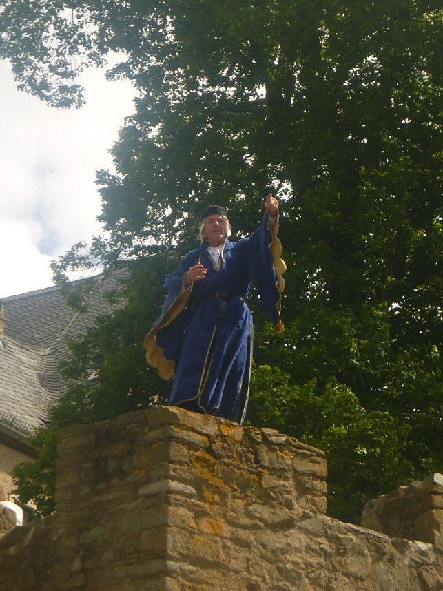 Gelebtes Mittelalter auf Burg Falkenstein